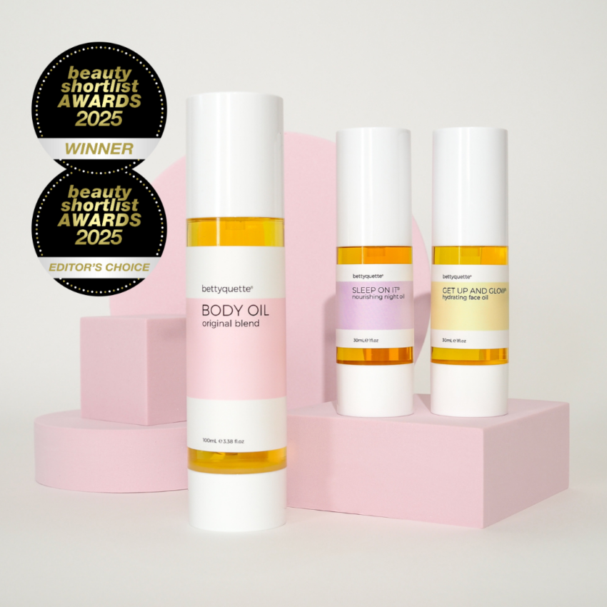 Bettyquette Glow to Sleep Orginal body and face oil bundle
