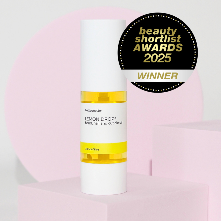 Bettyquette Lemon Drop - award winning hand, nail and cuticle oil